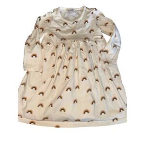 HANNA ANDERSSON DRESS size 3T rainbows